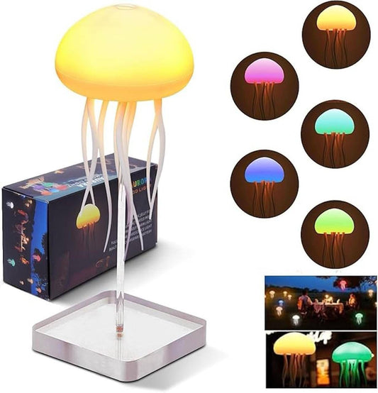 Jelly fish table lamp